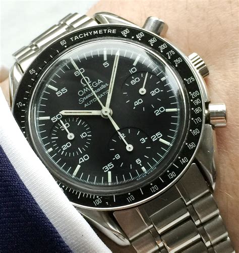 omega speedmaster reduced zaffiro|Omega Speedmaster automatic price.